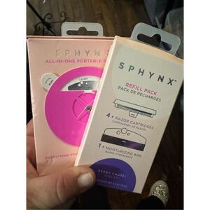 Sphynx All-in-One Women's Portable travel purse gym bag  Razor& refill